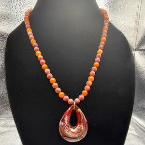 Unique handmade necklace SIZE: 26